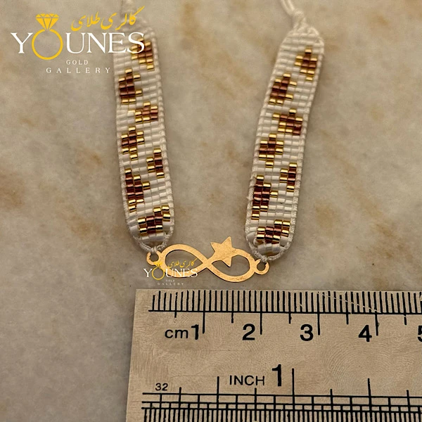 دستبند میوکی بینهایت ستاره ای طلا